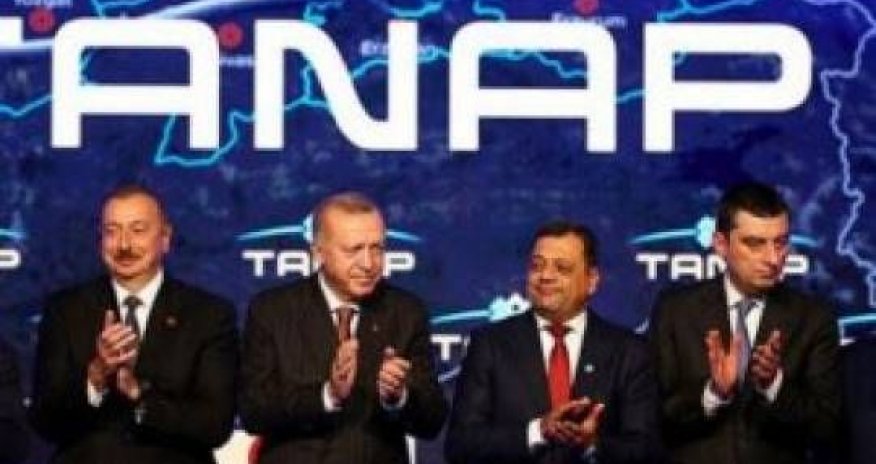 TANAP-ın açılış mərasimində qalmaqal: Ərdoğanın çıxışı nazirin etirazına səbəb olub...