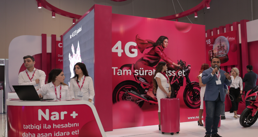 Подходи к стенду Nar на выставке “BakuTel” и выиграй смартфон!