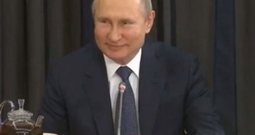 Putin yenə alman dilində danışdı - VİDEO