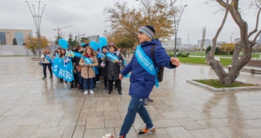 Марш здоровья на Бакинском бульваре