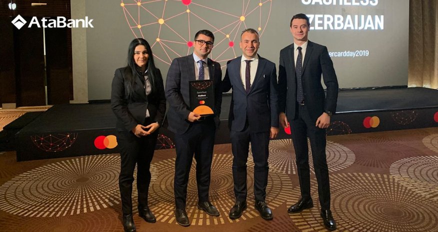 AtaBank OJSC was rewarded by “Mastercard”