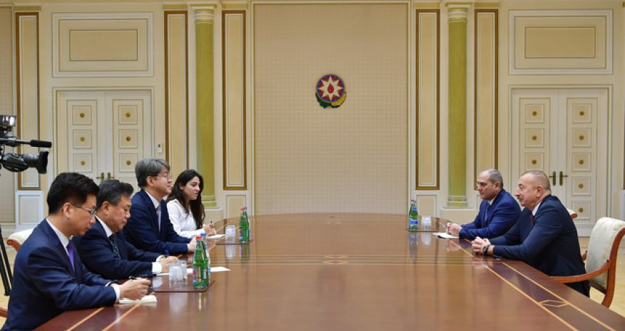 Президент Ильхам Алиев принял председателя Комитета статистики Республики Корея