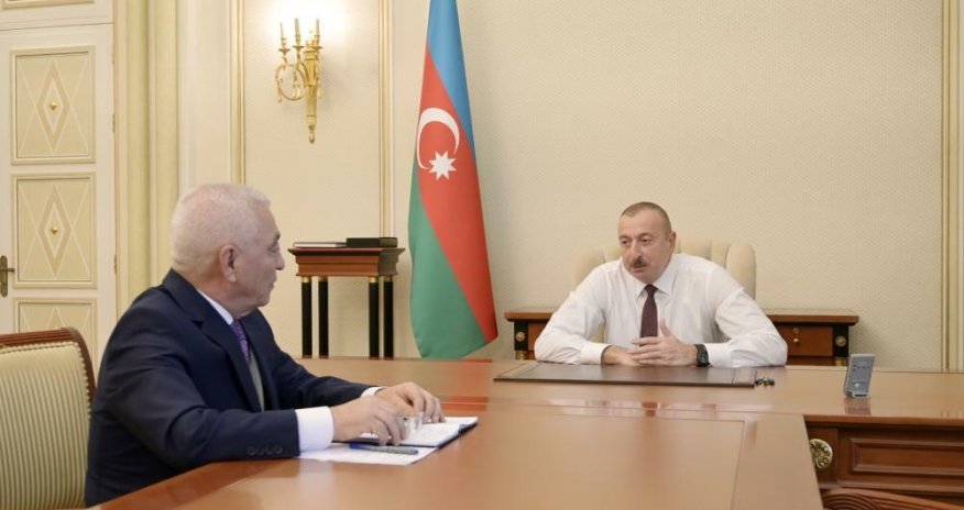 Prezident Baba Rzayevi qəbul etdi - FOTO