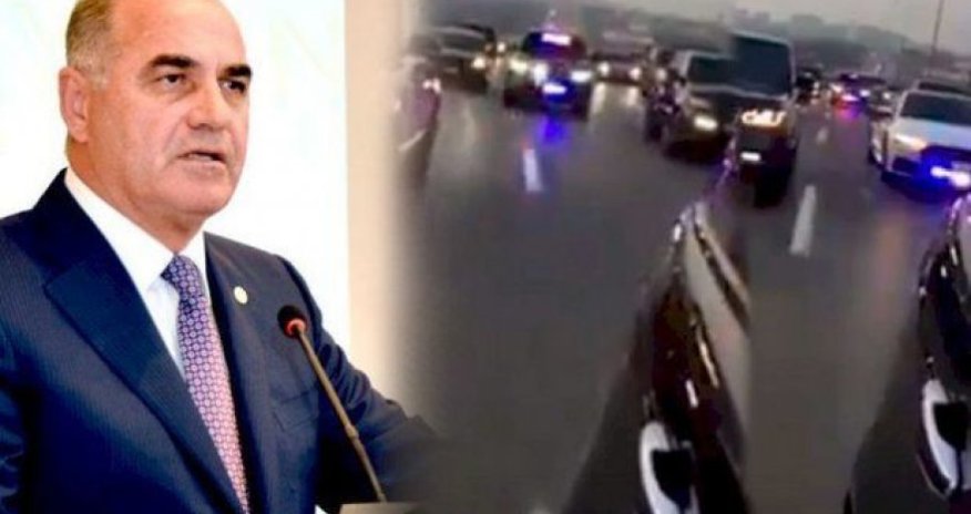 Роскошный свадебный кортеж сына главы ИВ - ВИДЕО