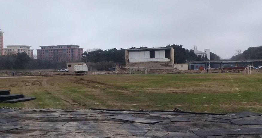 Mehdi Hüseynzadə stadionu təmirdən sonra belə olacaq - FOTO