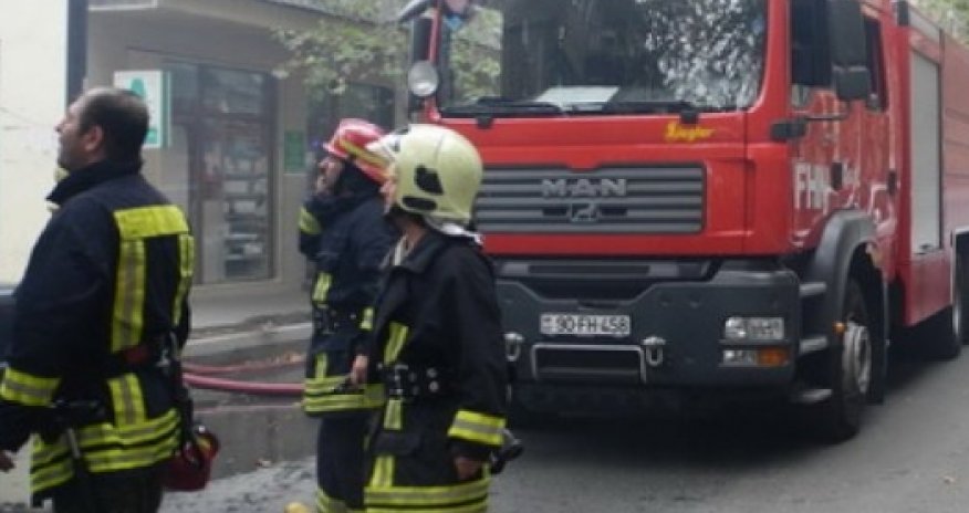 Пожар в Хачмазе: есть погибший