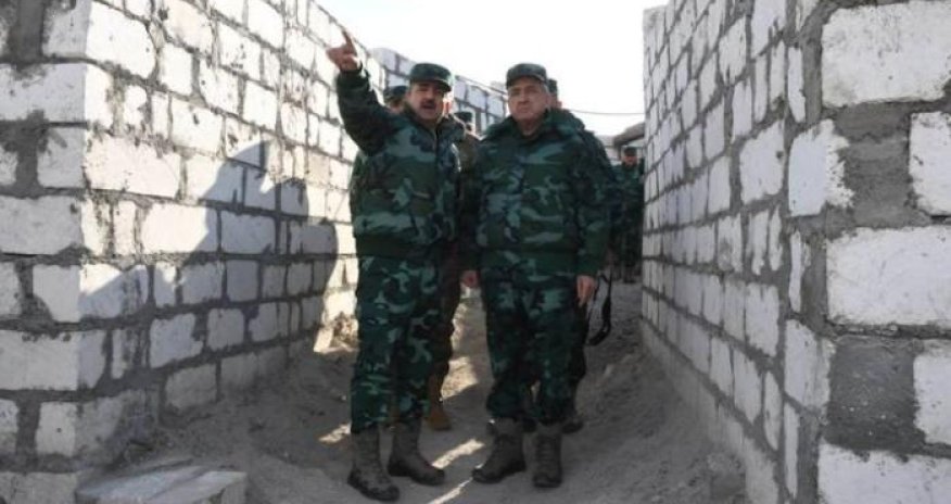 Prezidentin köməkçisi Ermənistanla sərhəddə gedib