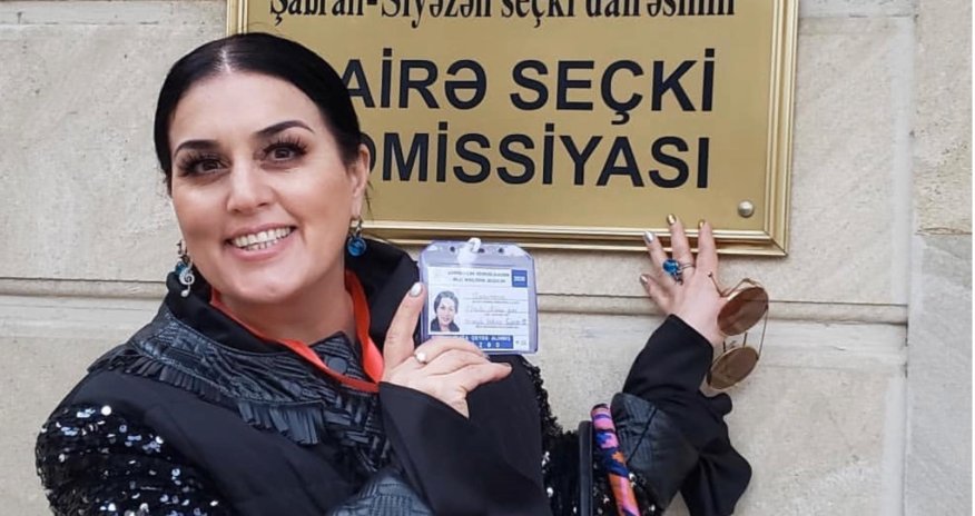 Elza Seyidcahan deputatlığa namizəd oldu - FOTO