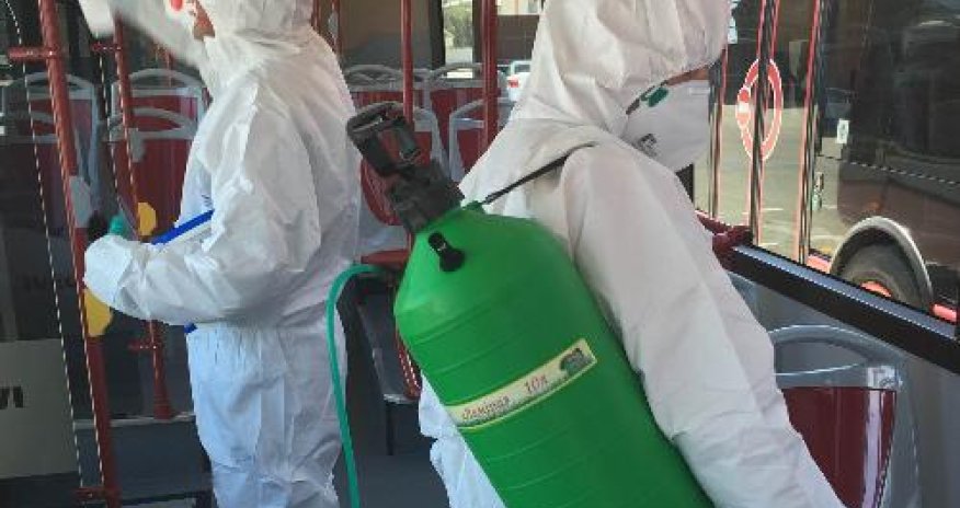 Avtobuslara koronavirusla bağlı nəzarət ARTIRILDI