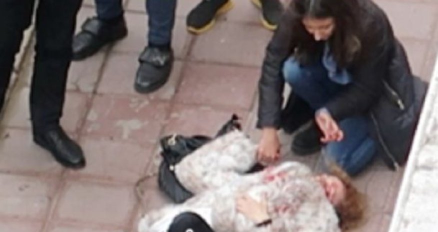Bakıda qadın küçədə qan içində qaldı... — Polis dərhal həbs etdi / VİDEO