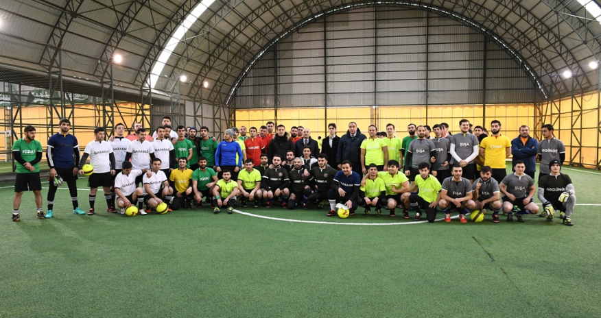 Məcburi köçkün gənclər arasında “Əsgərə salam” adlı futzal turniri başlandı