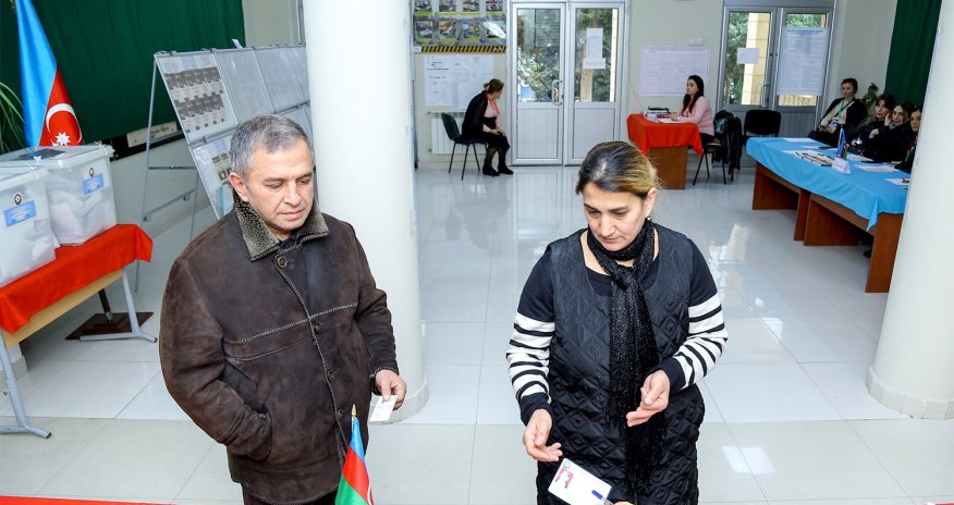 Voting at  parliamentary elections in Azerbaijan starts