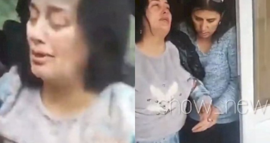 Halı pisləşən Elza Seyidcahanın görüntüləri yayıldı - VİDEO