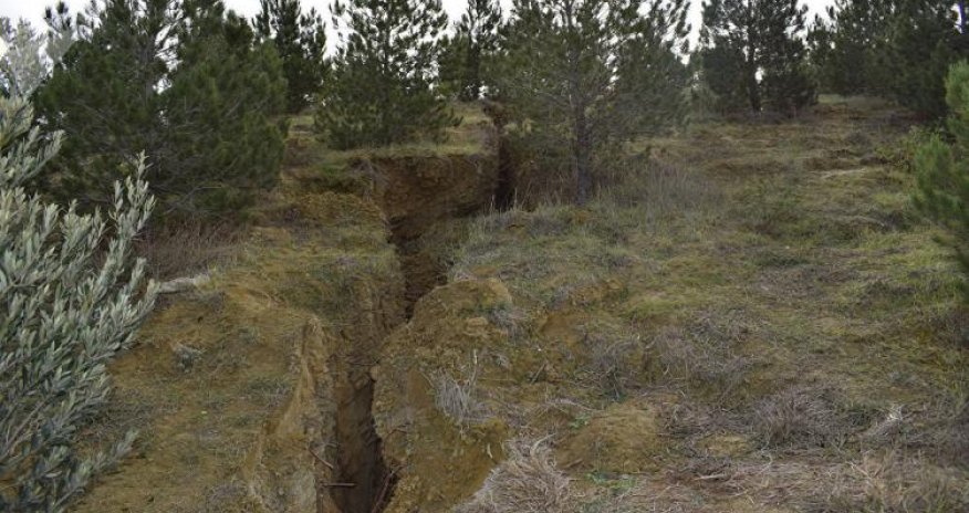 Badamdarda sürüşmə kütləsinin üzərində dəyişiklik olub