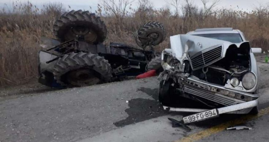 Kürdəmirdə ağır qəza - VİDEO