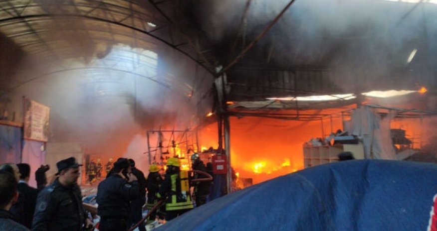 В Баку горит торговый центр “Садарак” – ФОТО/ВИДЕО