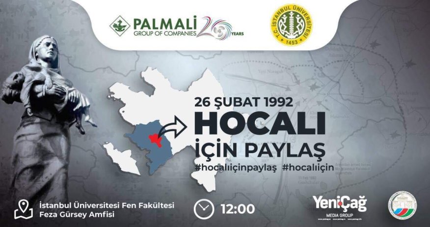 “Xocalı üçün paylaş” Beynəlxalq Sosial Media Kampaniyası başlayır - İstanbulda virtual müharibə