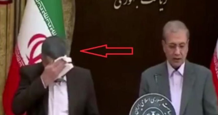 İranlı nazir müavinini koronavirus canlı yayımda bu hala saldı - ANBAAN VİDEO