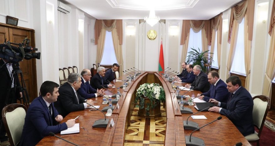 SOCAR prezidenti Belarusun baş naziri ilə görüşüb