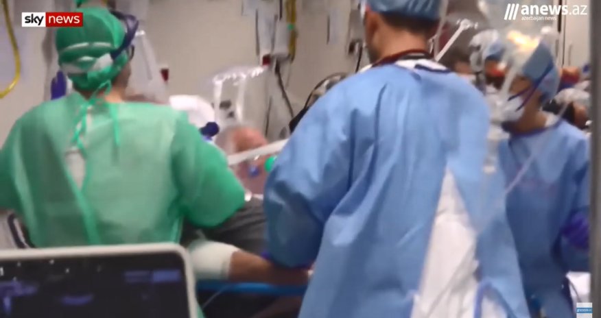 İtaliya xəstəxanasından ilginc görüntülər -