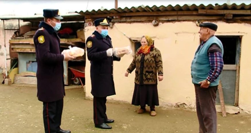 Karantin müddətində sakinlərə yardım ediləcək - FOTOLAR