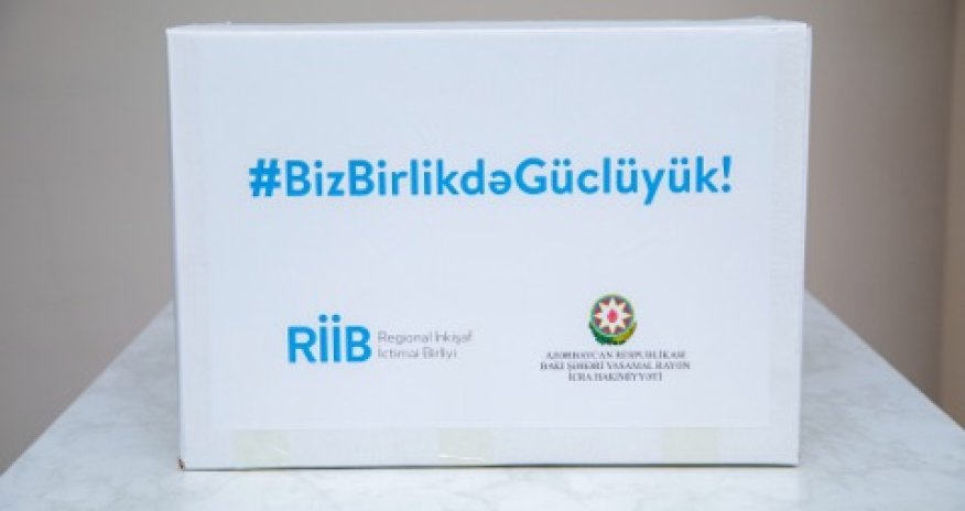 “Regional İnkişaf” İB və Yasamal Rayon İH-dan ərzaq sovqatı - FOTOLAR
