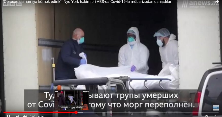 Nyu York həkimlərindən dəhşətli etiraflar - VİDEO