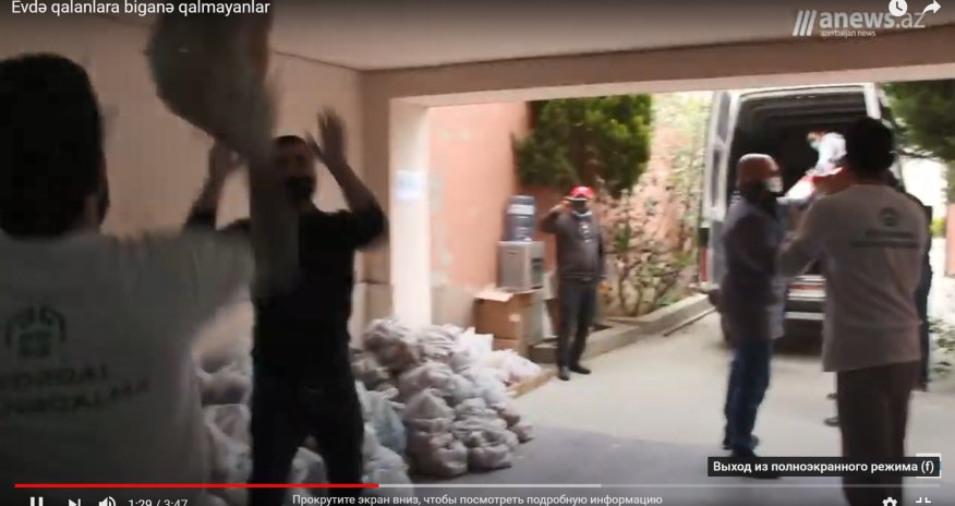 Gənc konüllülər imkansızlara yardım edir - VİDEO