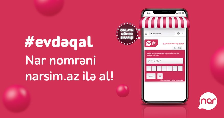 Subscribe to Nar without leaving your home!