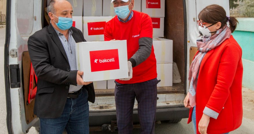 Bakcell supports low-income families in Bina settlement - PHOTOS