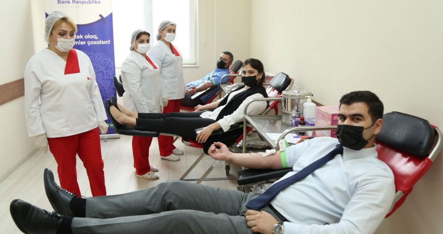 Bank Respublika “Beynəlxalq Talassemiya Günü” ilə əlaqədar qanvermə aksiyası keçirib
