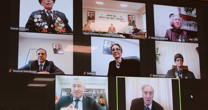 Yasamal rayon Icra Hakimiyyətinin başçısı müharibə veteranlarının qayğıları ilə maraqlanıb