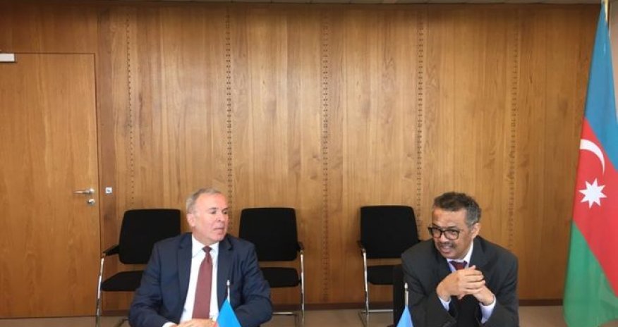 Azərbaycanla Ümumdünya Səhiyyə Təşkilatı arasında Donor Sazişi imzalanıb