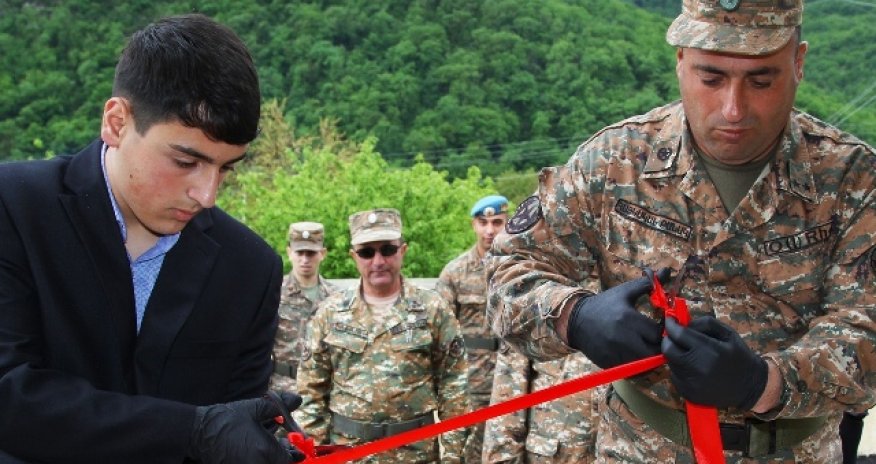 Erməni zabitlərə Kəlbəcərdə yeni mənzillər paylandı – FOTOLAR