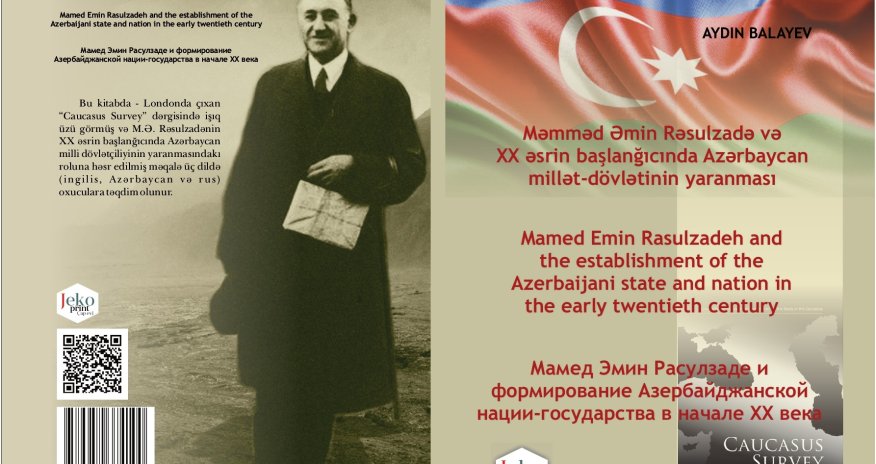 M.Ə.Rəsulzadə  barədə yeni kitab işıq üzü gördü - FOTO