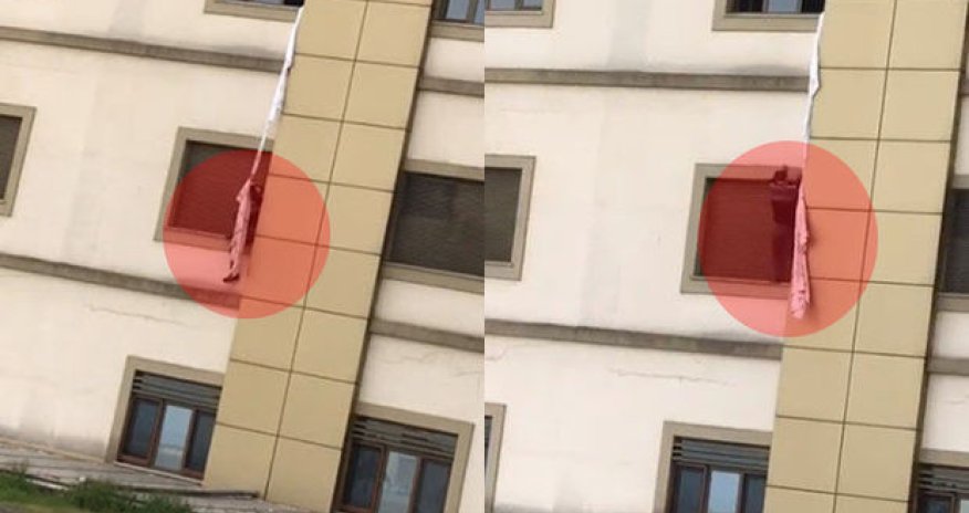 Koronavirus xəstəsi xəstəxanadan belə qaçdı - ANBAAN VİDEO