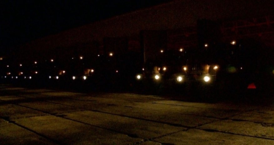 На учениях проведена ночная передислокация азербайджанских войск - ВИДЕО