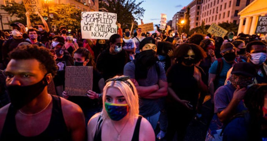 Vaşinqtonda komendant saatları uzadıldı