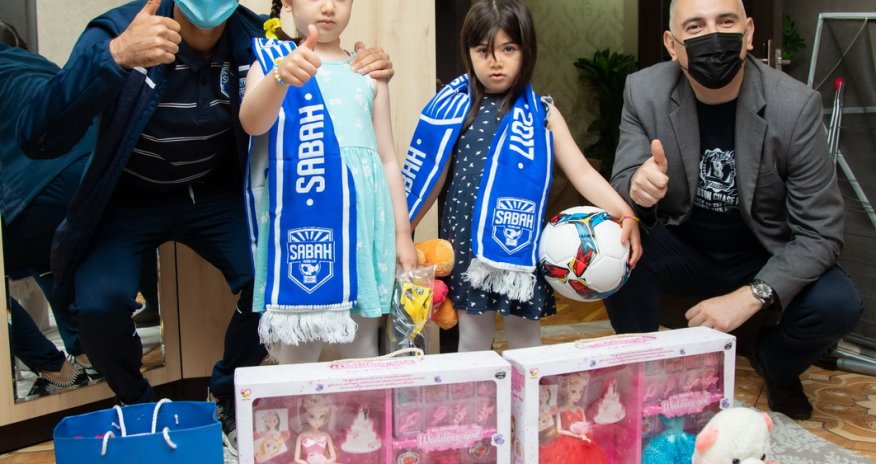 Банк Республика поздравил детей шехидов Апрельских боев с Днем Защиты Детей