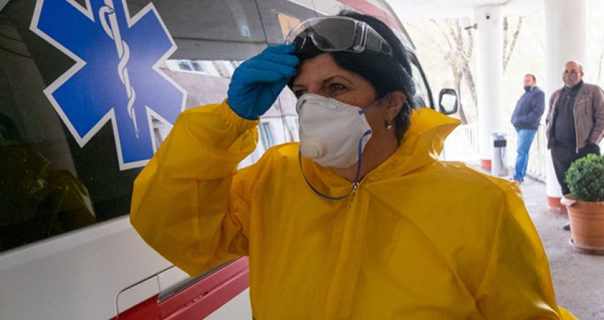 Ermənistanda bir günə 515 nəfər yoluxdu