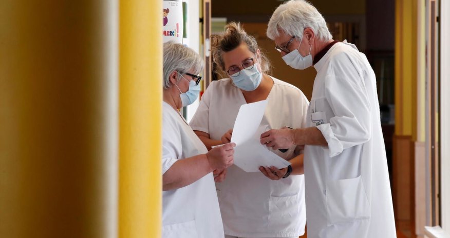 От коронавируса за день скончались 44 француза