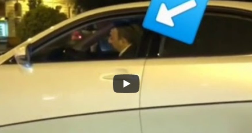 Şəhər mərkəzində avtomobil idarə edən prezident imiş? — VİDEO