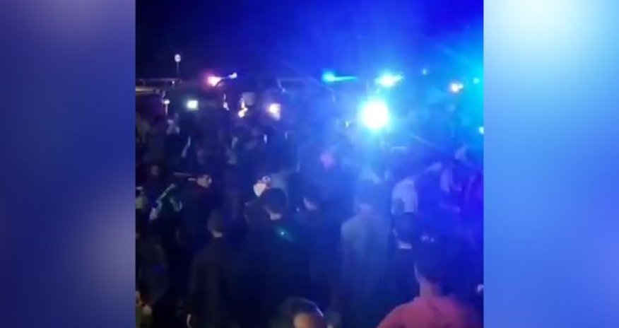 Dağıstan polisi sərhəddə toplaşan azərbaycanlılara atəş açdı - VİDEO