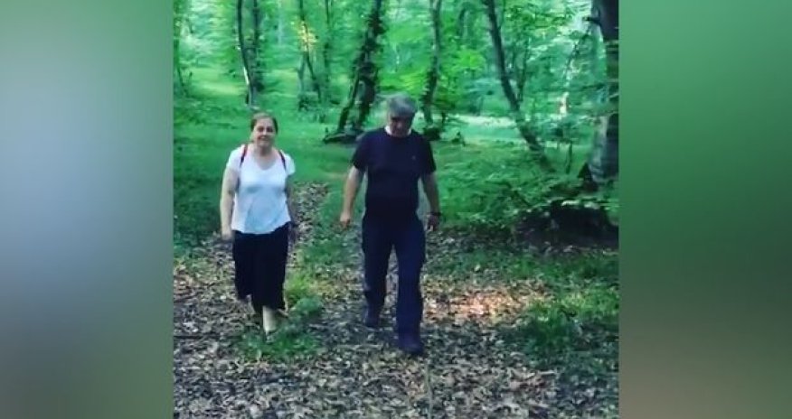 Hamını “Evdə qal”mağa səsləyən ÜST rəsmisi Qusarda dincəlir - FOTO/VİDEO