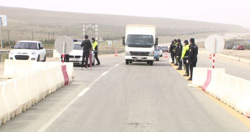 Torpaq yoldakı quyuları doldurub rayona qaçanları polis belə tutdu - VİDEO