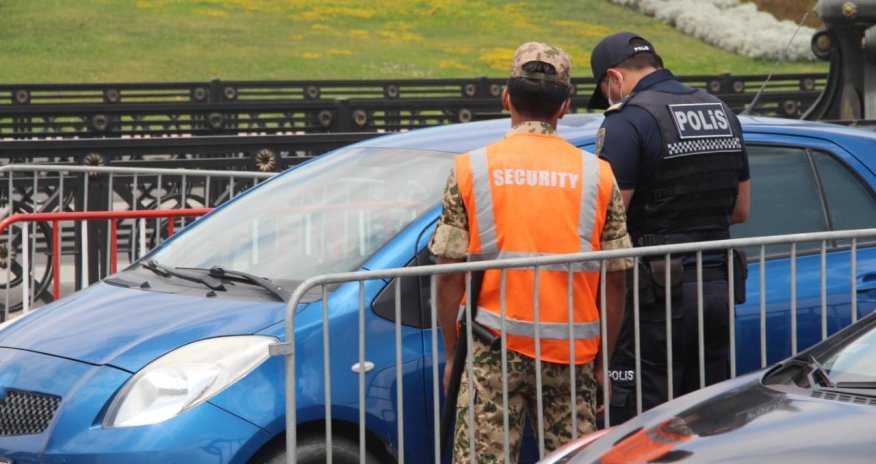 Sərt karantin rejimində Bakı postları- FOTOLAR