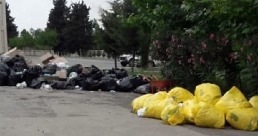 Azərbaycanda koronavirus xəstələrinin qabları küçəyə atılıb- VİDEO