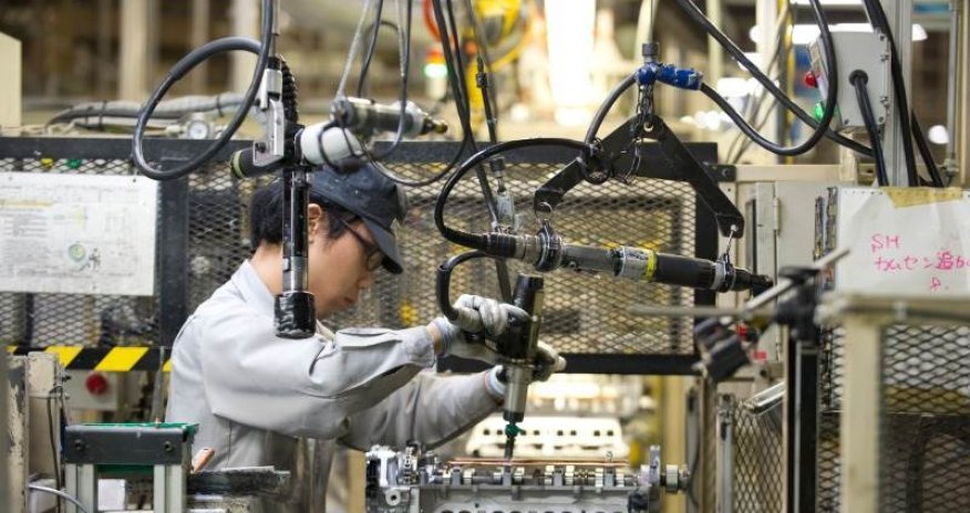 В Японии промпроизводство упало до рекордно низкого с 2013 года уровня