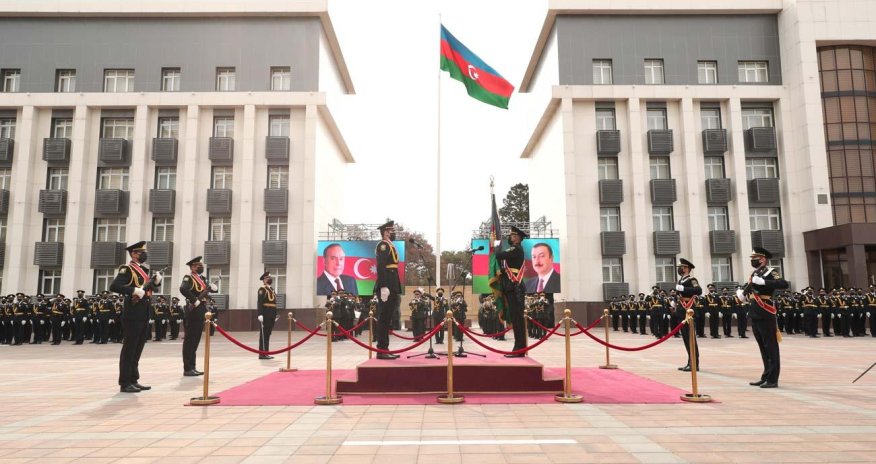 Polis Akademiyasında təntənəli mərasim keçirilib