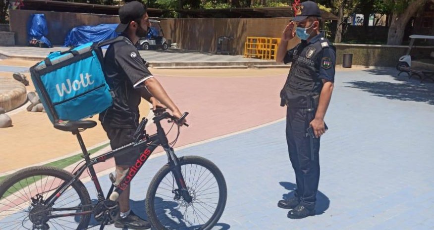 Bakıda polislər reyd keçirir- FOTOLAR